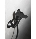 Photo: LOTTA Wall mounted shower mixer, spacing 150mm, black