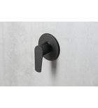 Photo: LOTTA Single Lever Concealed Shower Mixer Tap, 1-way, black