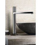 Photo: KAISA High Washbasin Mixer Tap without Pop Up Waste, 235mm, chrome