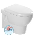Photo: ABSOLUTE Wall-hung toilet bowl, Rimless, 35x50 cm, white