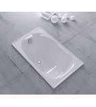 Photo: Sitzende Emaille-Badewanne 105x70cm, Weiß