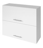 Photo: TERNO wall cabinet, 80x72x30 cm, glossy white