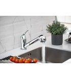 Photo: HOFFER Kitchen Mixer Tap with Pull Out Spray, chrome