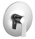 Photo: BARON concealed shower mixer, 1 outlet, top parts, chrome