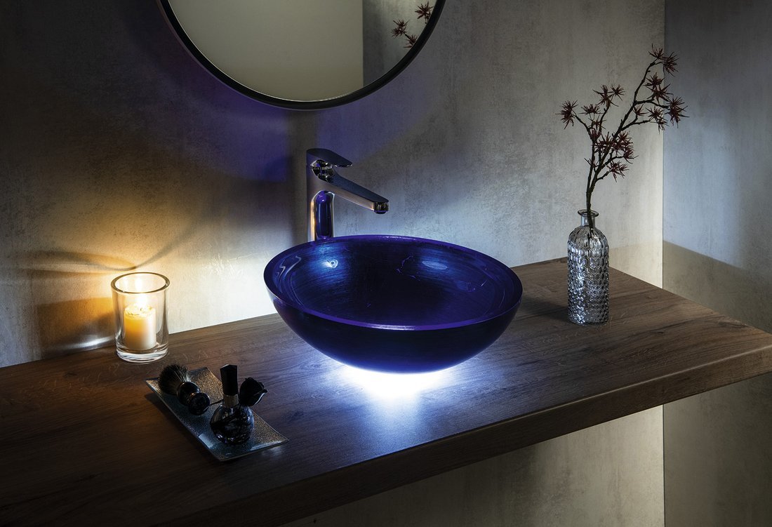 Sapho LEDRING osvětlení pod skleněné umyvadlo 12V, 1,2W, 5000-5500K WP94051LED