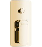 Photo: SPY podomítková sprchová baterie, 2 výstupy, zlato