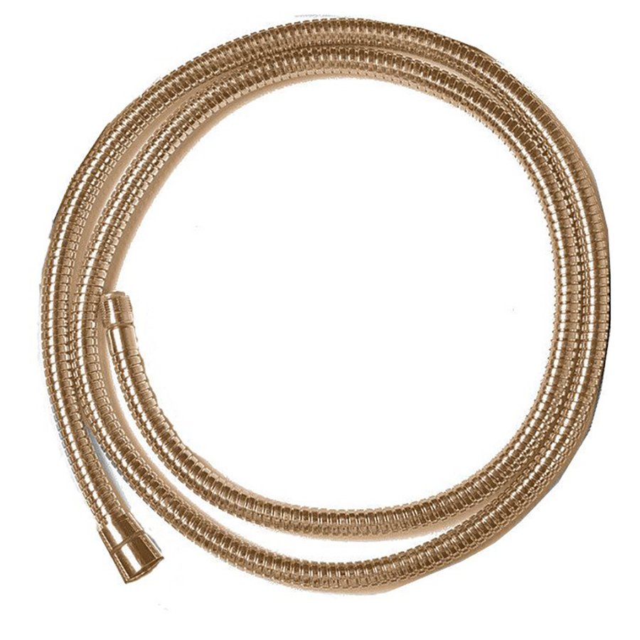 Sprchová hadice pro výsuvné sprchy, F3/8“-M15x1, 175cm, bronz (3886, 3316)