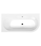 Photo: ASTRA L MONOLITH asymmetrische Badewanne 160x75x60cm, weiß