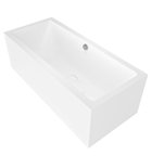Photo: MARLENE L MONOLITH Rectangular Bath 195x85x63cm, White