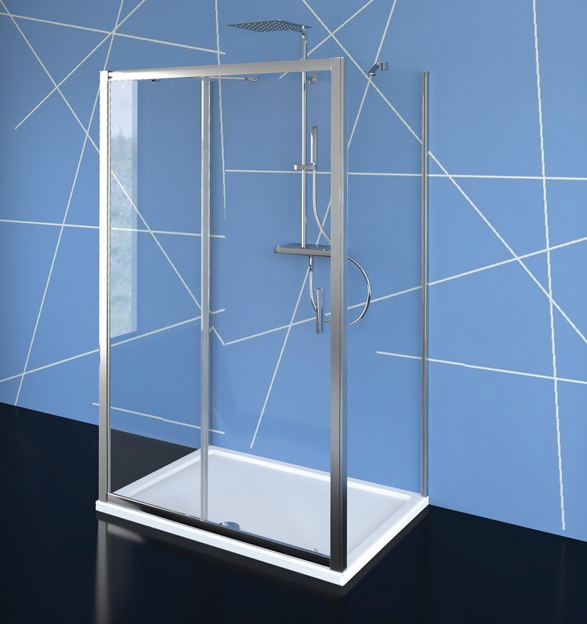 EASY LINE třístěnný sprchový kout 1100x900mm, L/P varianta, čiré sklo EL1115EL3315EL3315
