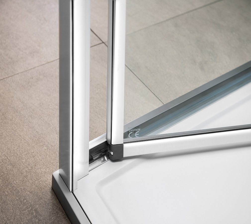Polysan EASY třístěnný sprchový kout 700x900mm, skládací dveře, L/P varianta, čiré sklo EL1970EL3315EL3315