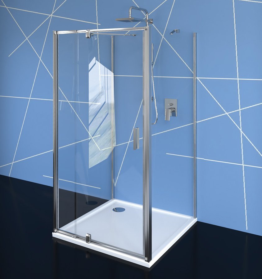 EASY LINE třístěnný sprchový kout 800-900x800mm, pivot dveře, L/P varianta, čiré sklo EL1615EL3215EL3215