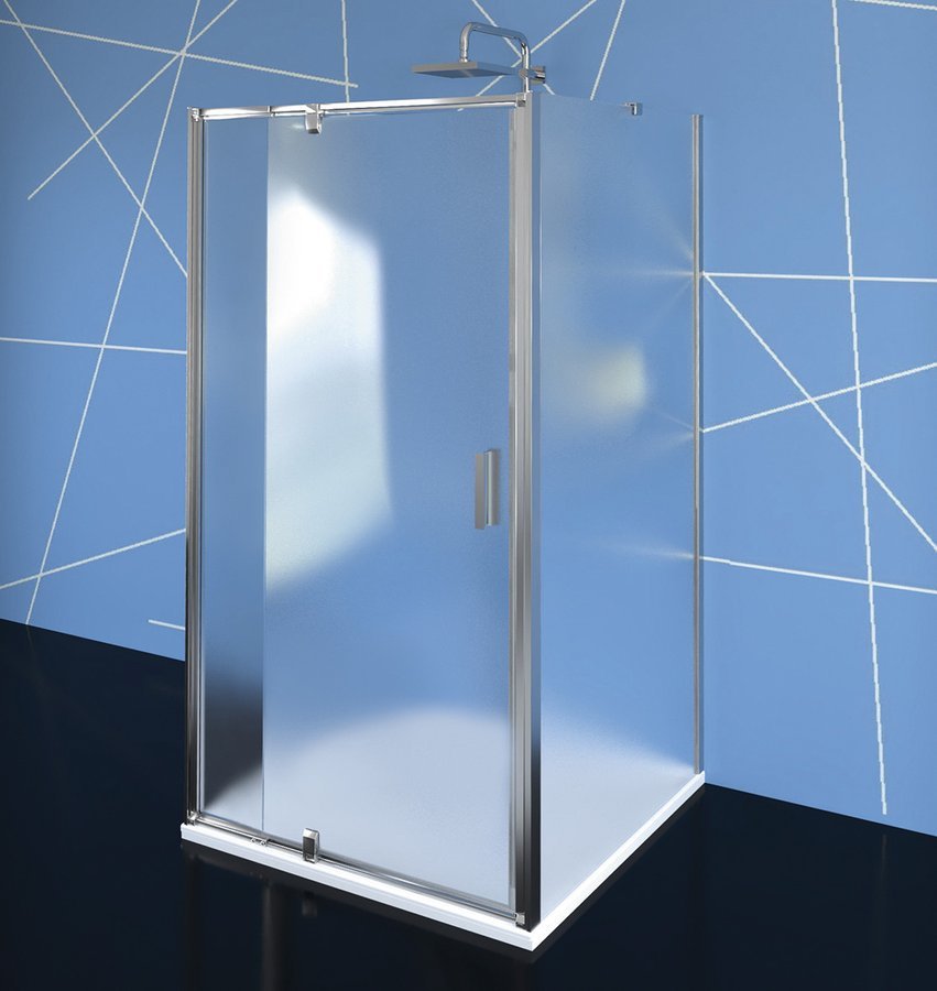 EASY LINE třístěnný sprchový kout 800-900x700mm, pivot dveře, L/P varianta, Brick sklo EL1638EL3138EL3138