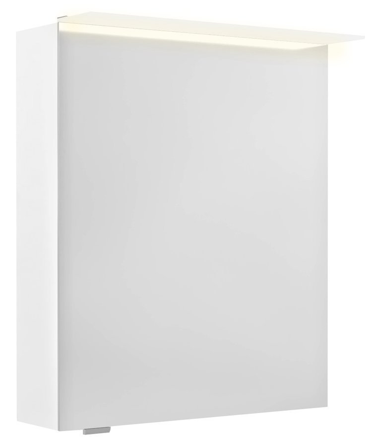 LINEX galerka s LED osvětlením, 60x70x15cm, levá/pravá, bílá LX060-0030