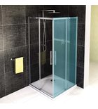 Photo: ALTIS LINE drzwi prysznicowe przesuwne 780-800mm, wysokość 2000mm, szkło czyste