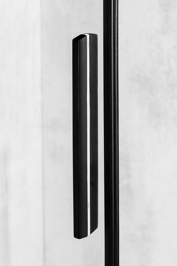 Polysan ALTIS BLACK posuvné dveře 780-800mm, výška 2000mm, čiré sklo AL1582B