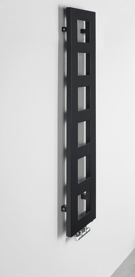 Sapho BLOCK otopné těleso 280x1330 mm, černá mat IR181