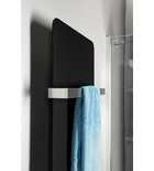 Photo: TABELLA bathroom radiator 370x1590 mm, black matt