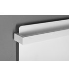 Photo: ELMIS electric towel radiator 400x800 mm, 120 W, aluminium, white matt