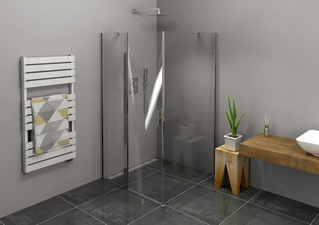 Polysan ZOOM čtvercový sprchový kout 900x900mm, L/P varianta ZL1390ZL3290