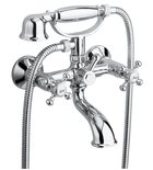 Photo: ANTEA Wall Mounted Bath Mixer Tap inc Shower Handset, chrome