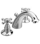 Photo: ANTEA 3 Hole Washbasin Mixer Tap with Pop Up Waste, chrome