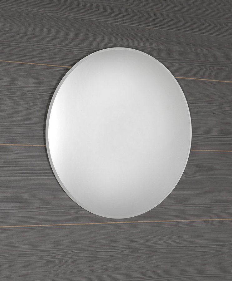 Sapho RENGAS kulaté zrcadlo s fazetou ø 80cm, bez úchytu RG080