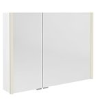 Photo: ALIX Mirror cabinet with LED lighting 96x70x17,5cm, white