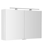 Photo: LUCIE mirror cabinet incl. LED light, 106x70x17cm, white