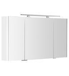 Photo: LUCIE mirror cabinet incl. LED light, 126x70x17cm, white