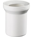 Photo: WC-Anschlussbogen, Durchsnitt 110 mm, Lange 150 mm