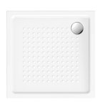 Photo: Ceramic Shower Tray Square 90x90x4,5 cm, white ExtraGlaze