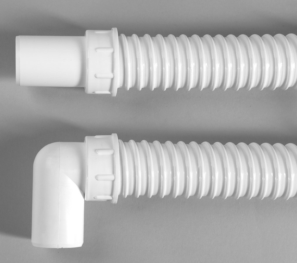 Bruckner FLEXY ohebná propojovací trubka, L-80cm, koleno 40/40mm 164.321.0