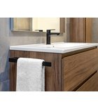 Photo: BELLA wieszak na ręcznik 400mm, czarny mat