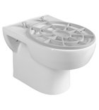 Photo: Wall-Hung Ceramic Bucket Sink with grate 36x52 cm, white