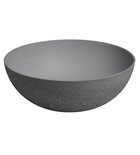 Photo: FORMIGO betonové umyvadlo na desku, Ø 39 cm, šedá