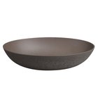 Photo: FORMIGO top counter concrete washbasin, 60x40 cm, dark brown
