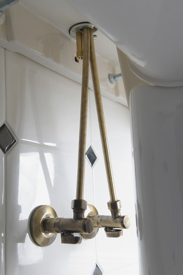 Sapho Pevná připojovací trubka 10mm-M10x1, 30 cm, bronz TUB36