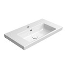 Photo: NORM Ceramic Washbasin 70x18x40 cm, white ExtraGlaze
