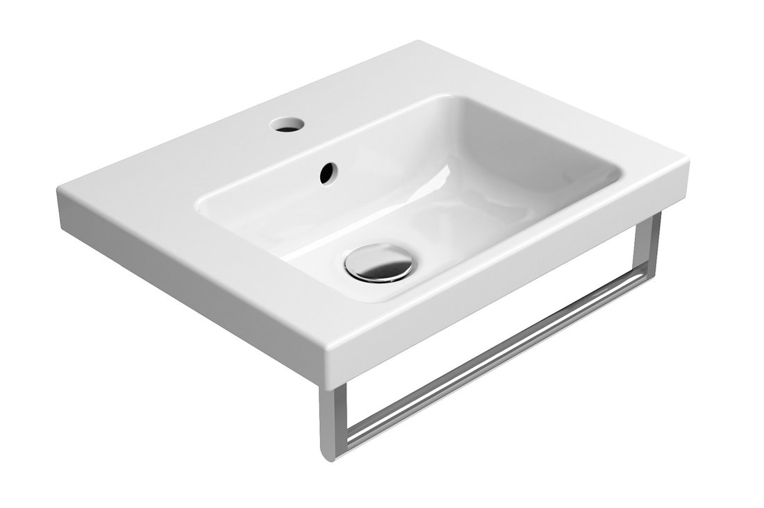 GSI KUBE X/NORM čelní držák ručníků 50cm, chrom PASAND50