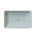Photo: NUBES counter top ceramic washbasin 60x38cm, ghiaccio matt