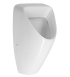 Photo: SCHWARN Ceramic urinal, back water inlet, bottom outlet, white