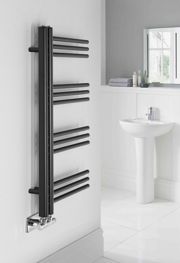Sapho DORLION otopné těleso 500x900mm, černá mat 1130-20