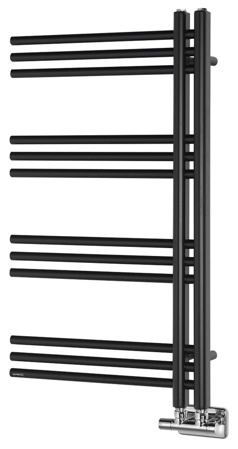 Sapho DORLION otopné těleso 500x900mm, černá mat 1130-20
