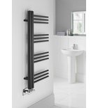 Photo: DORLION bathroom radiator 500x900 mm, black matt
