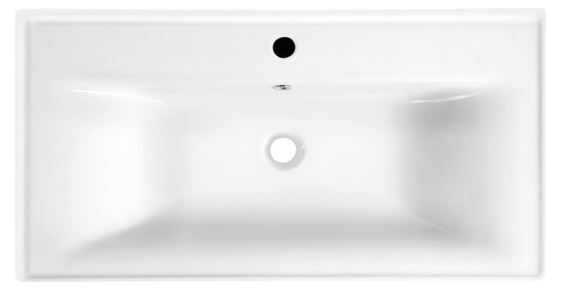 Aqualine SAVA 90 keramické umyvadlo nábytkové 90x46cm, bílá 2090