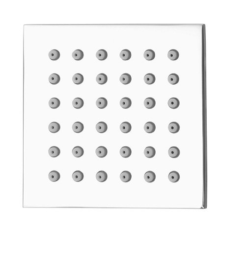 Sapho Pevná nástěnná sprška hranatá, chrom AQ216