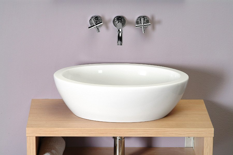 Sapho AXIA podomítková tříprvková umyvadlová baterie, chrom 552 AXIA