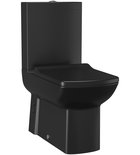 Photo: LARA SLIM Soft Close Toilet Seat, black mat