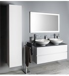 Photo: ODETTA Vanity Unit 118x50x43,5cm, glossy white